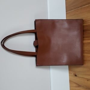 Banana Republic genuine leather purse/tote